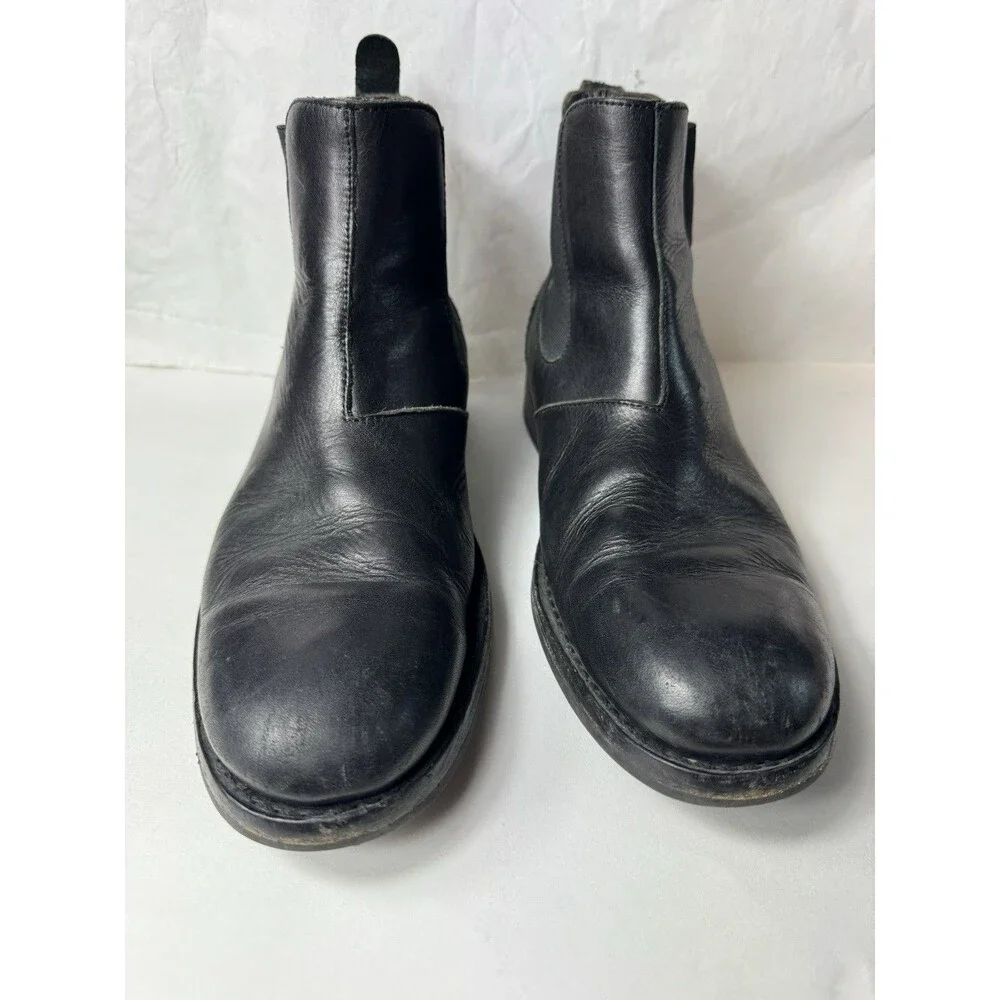 Wolverine Montague W00502 Black Leather Chelsea Boot 1000 Mile Men’s Size 10 D